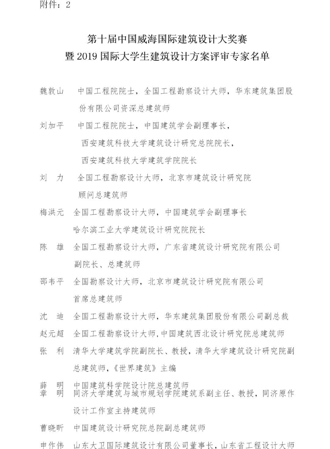 2019國(guó)際大學(xué)生建筑設(shè)計(jì)方案競(jìng)賽獲獎(jiǎng)名單